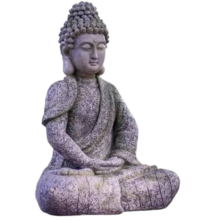 石彫 降魔坐の仏像 瞑想の型 仏教 オブジェ 高さ41.5cm 重さ19.2kg 石彫 降魔坐の仏像 瞑想の型 仏教 オブジェ 高さ41.5cm 重さ